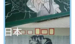 漫画板报,趣味横生的校园生活剪影
